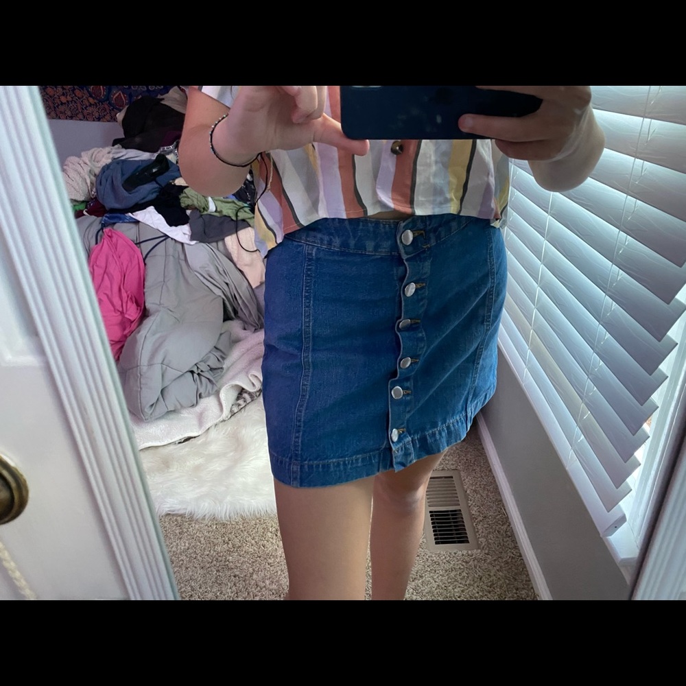 Jean skirt